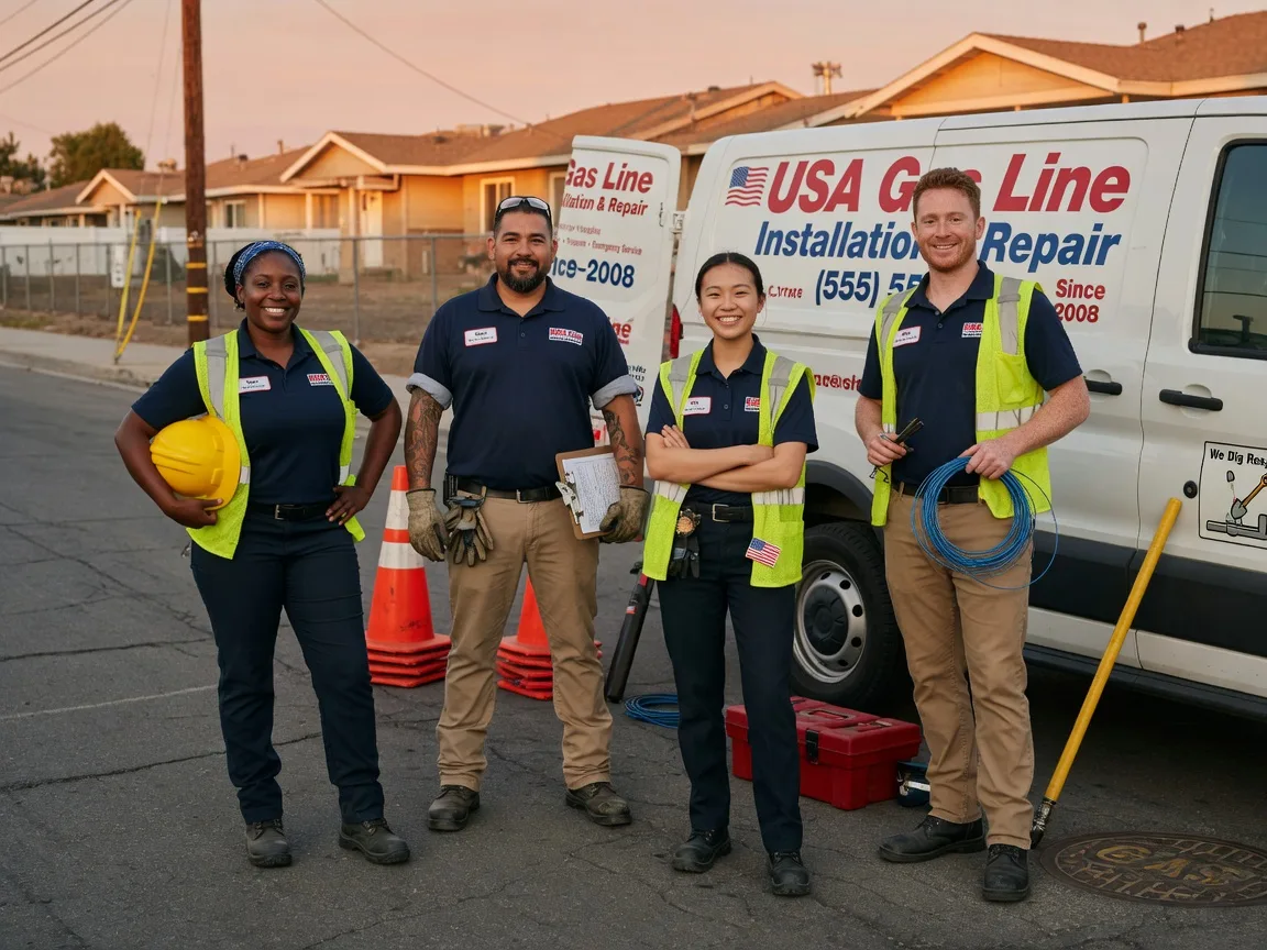 Gas Line Installation company in Moyers, OK